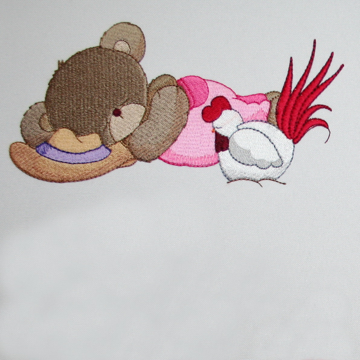 Daniela taking a nap