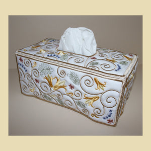 Blue Berry Tissue Box Cover