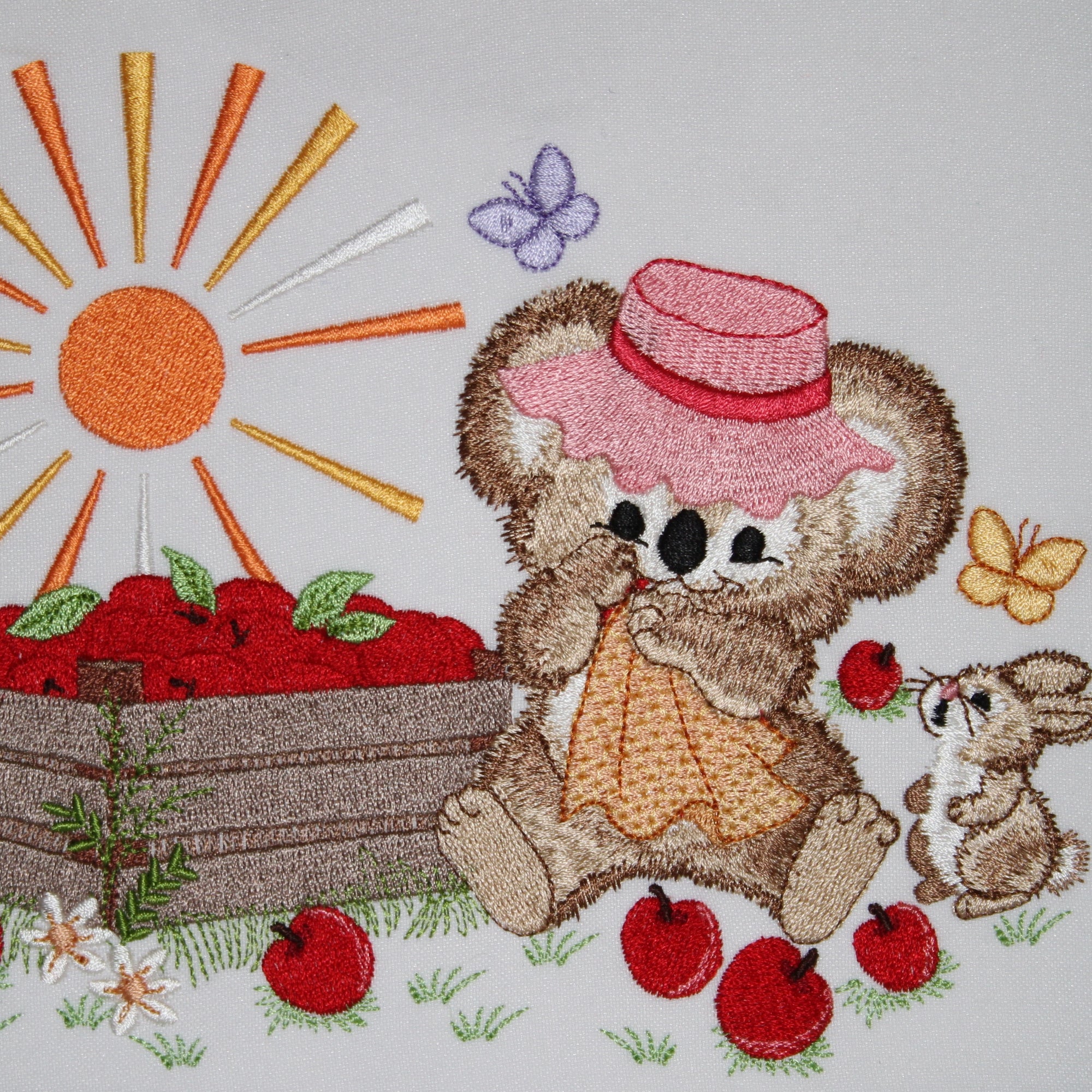 Apple Harvest Fuzzy Girl