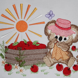 Apple Harvest Fuzzy Girl