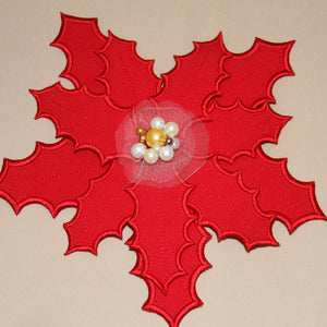 3D Poinsettia Flower
