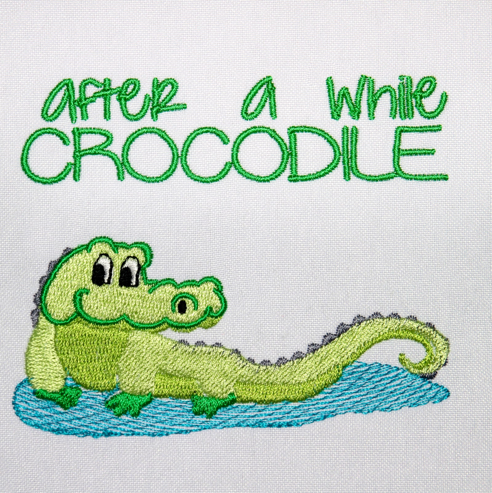 After a while Crocodile