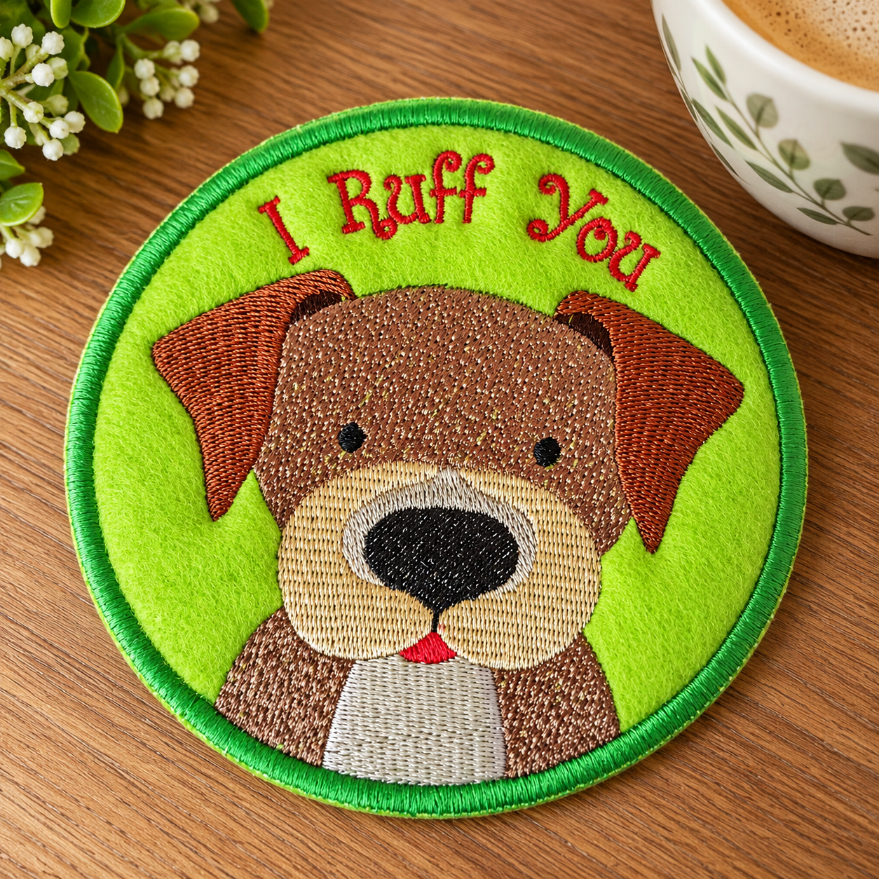 Dog Mug Rug