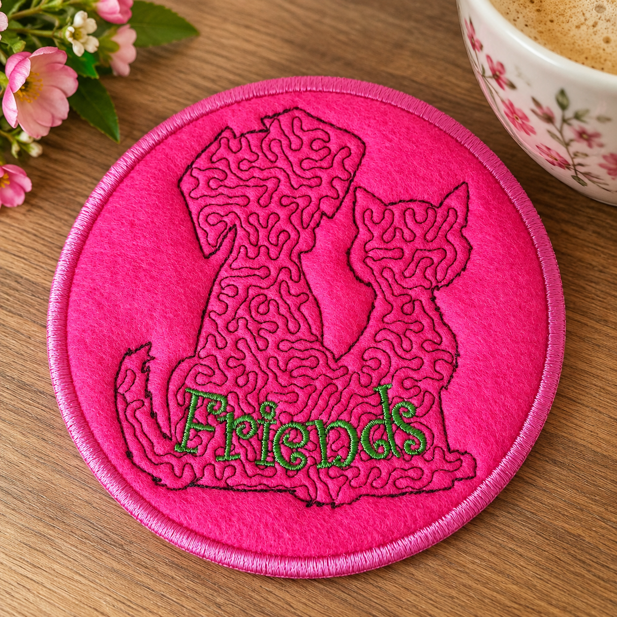 Friends Mug Rug