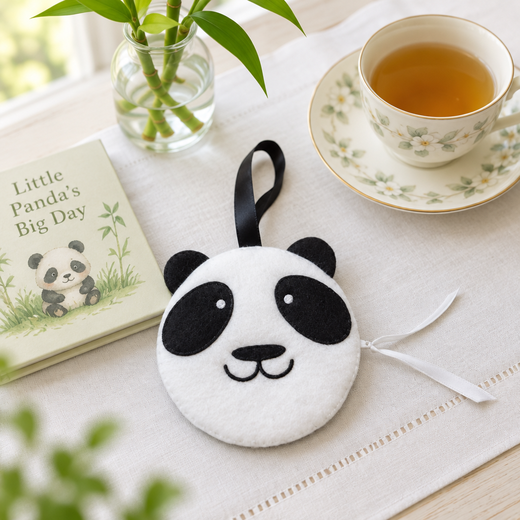 Bag a Panda ITH Zipper Bag