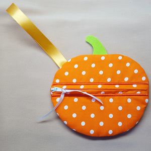 Pumpkin Bag with ITH Zipper