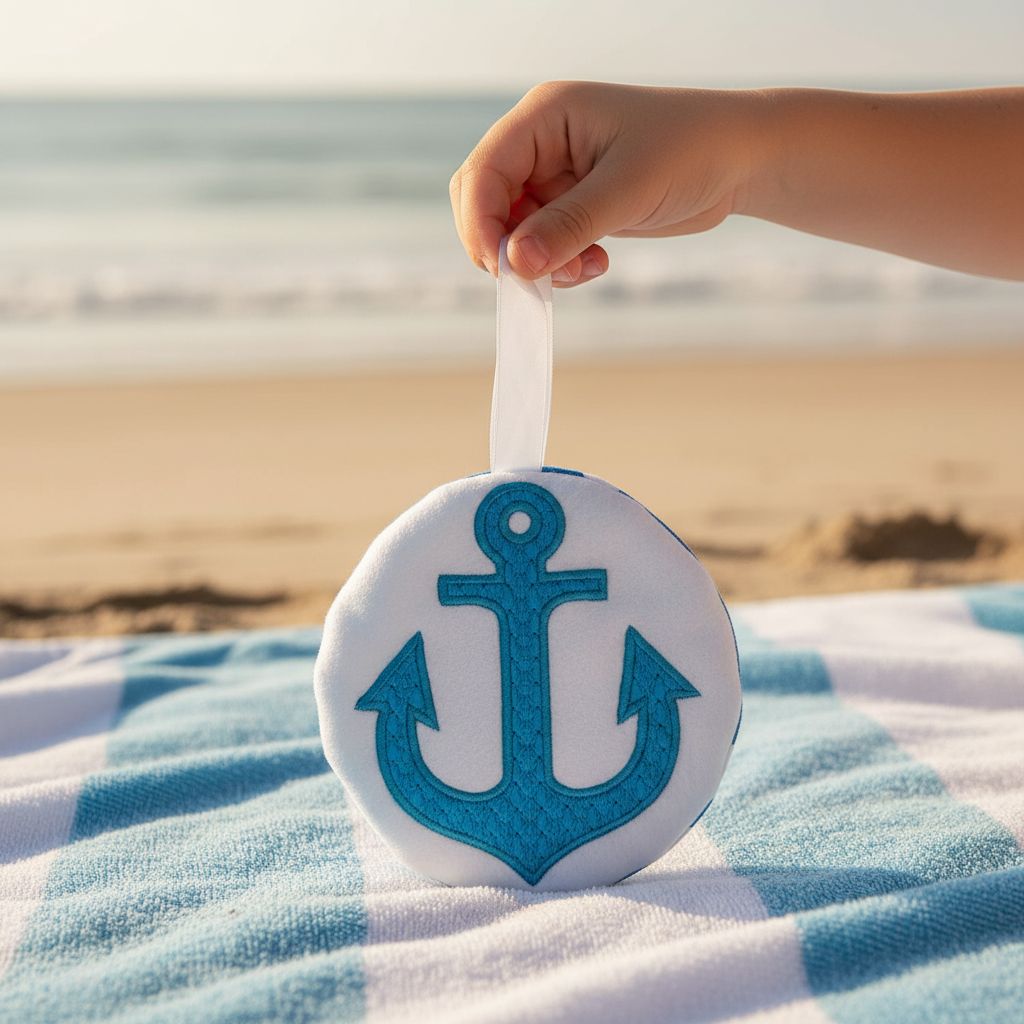 Anchor In The Hoop Zipper Bag