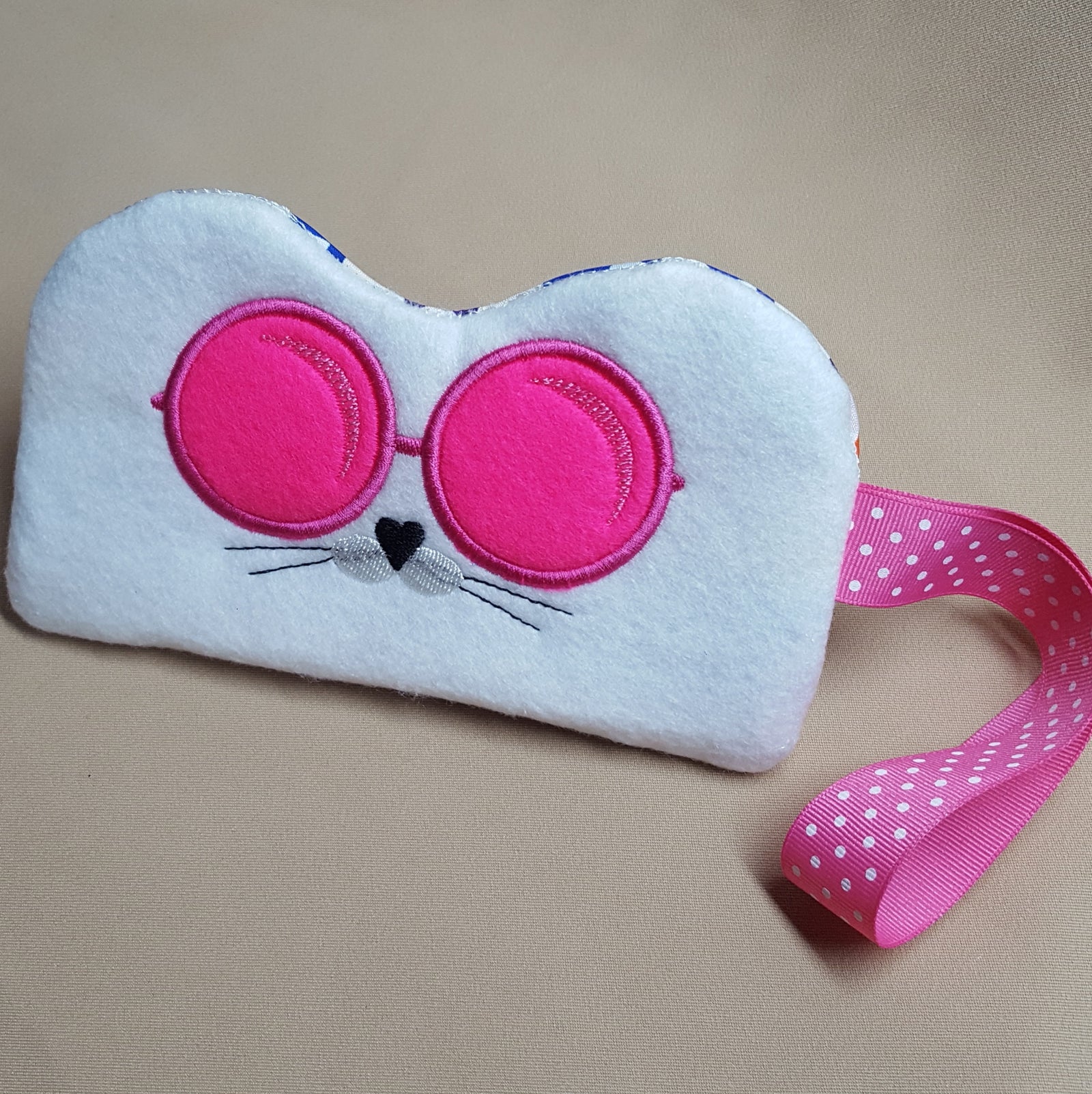 Cool Cat ITH Zipper Bag