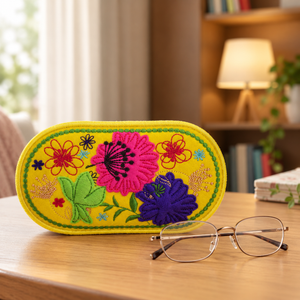 Spring Garden Eyeglass Case