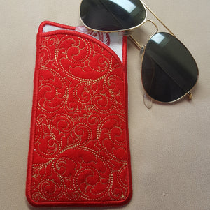 Bare Baroque Eyeglass Case