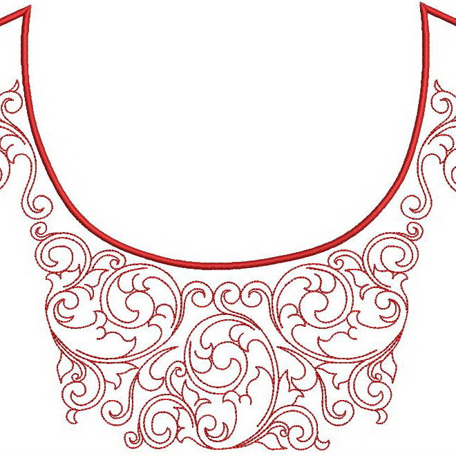 Bare Baroque Variety for Necklines