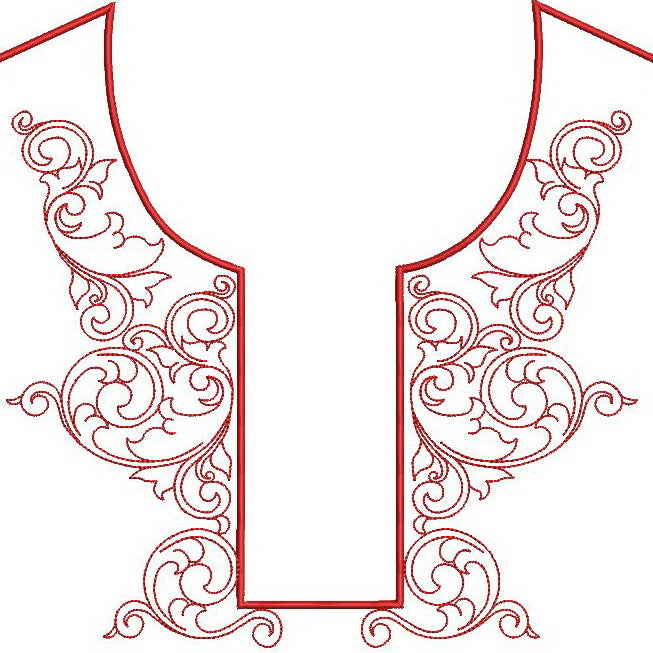 Bare Baroque Variety for Necklines