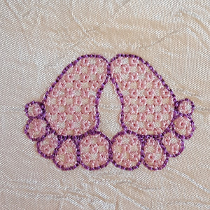 Freestanding Lace Baby Feet