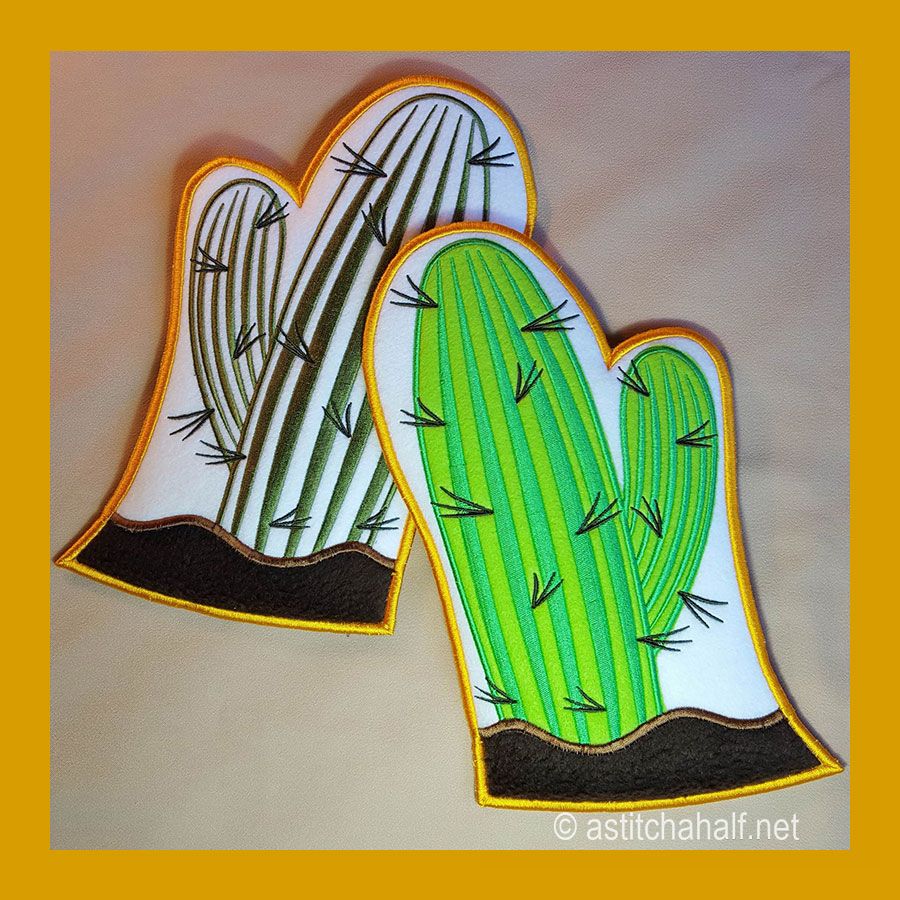 ITH Cactus Oven Glove