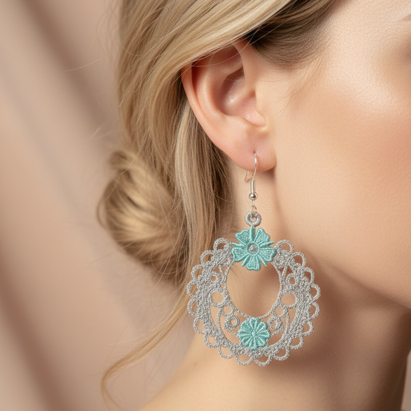 Freestanding Lace Madison Earrings