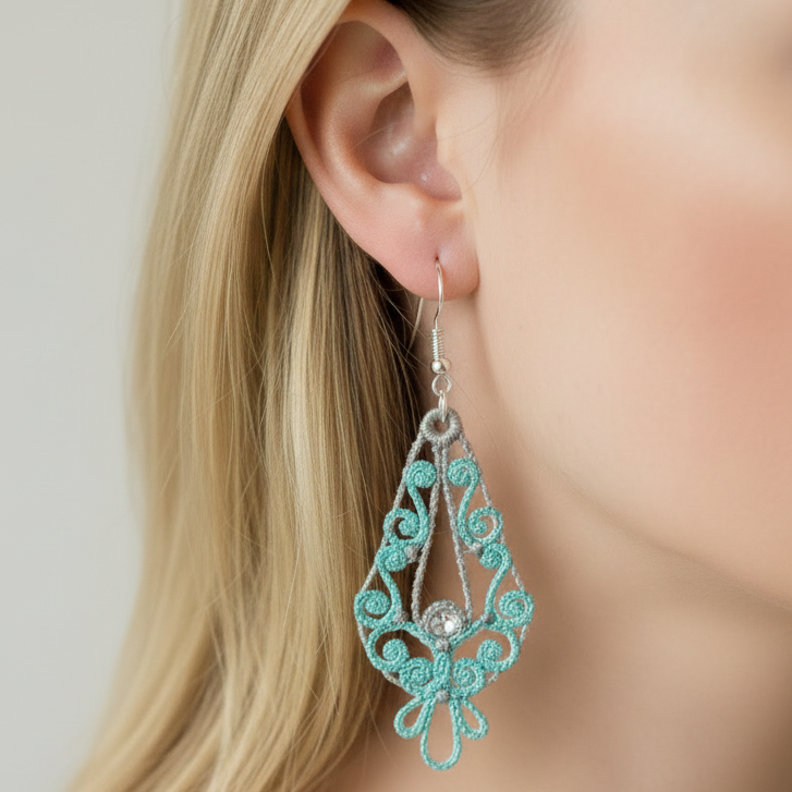 Freestanding Lace Ariana Earrings