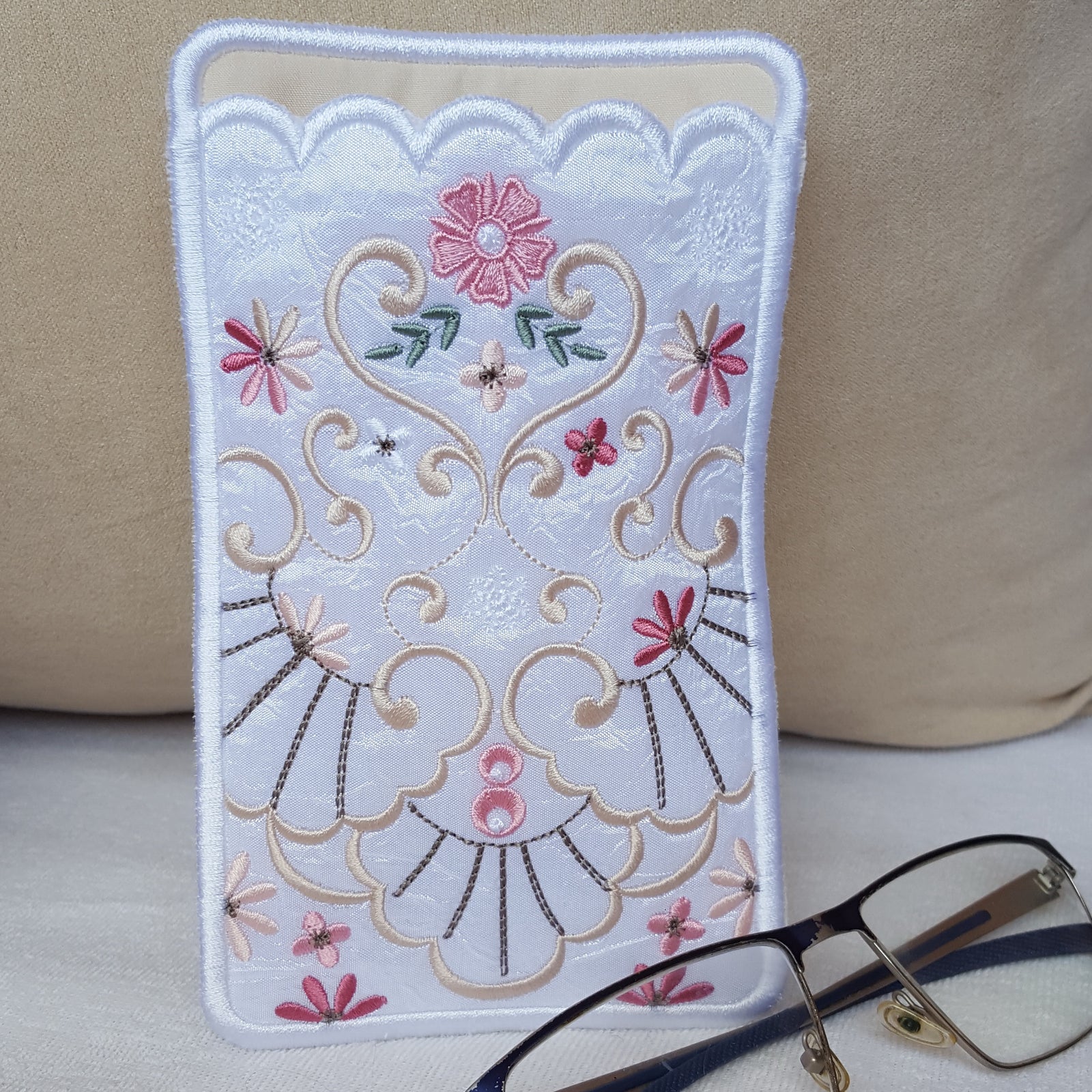 Champagne Joy Eyeglass Case
