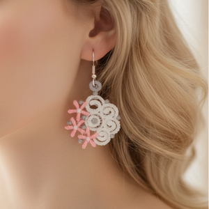 Elora Miniature Freestanding lace Earrings