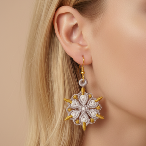 Lucy Miniature Freestanding lace Earrings