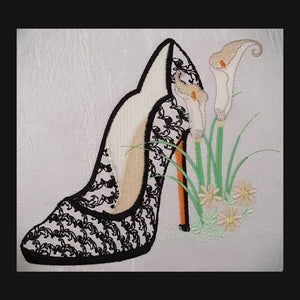 Elegant Lace Shoe