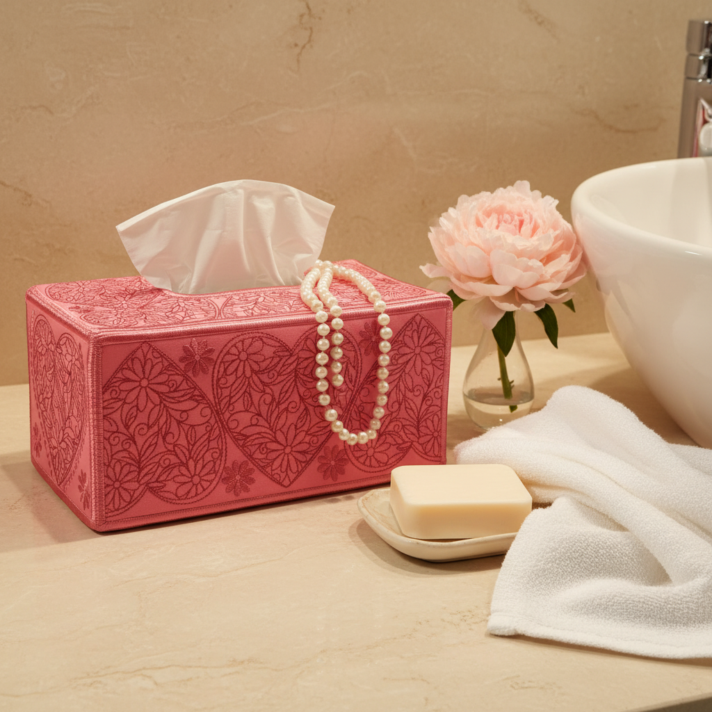 Sweetheart Tissue Box Cover