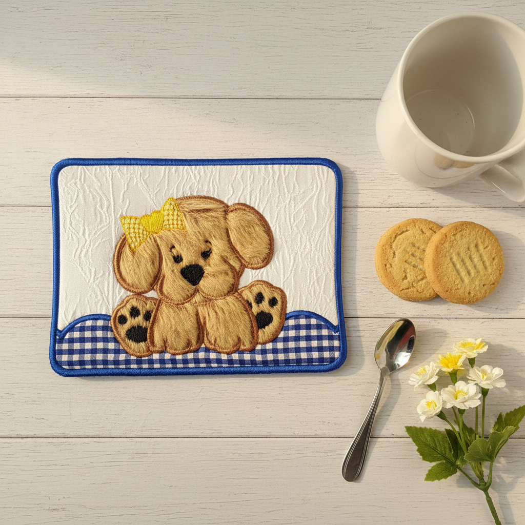 Best Doggy Friend Mug Rug