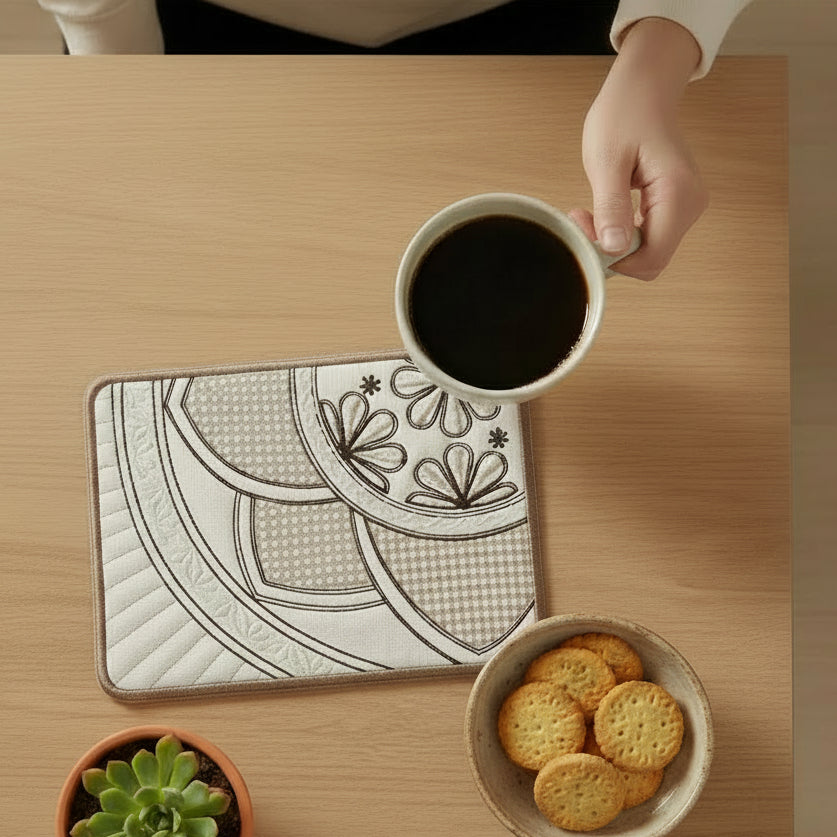 Beautiful Morning Mug Rug
