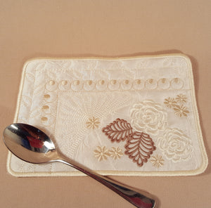 Early Spring Mug Rug