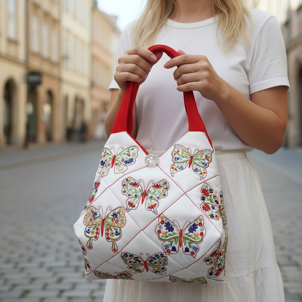 Tessa Tote Gentle Butterflies