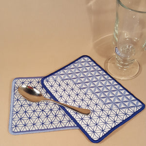 Japanese Sashiko Mug Rugs