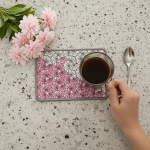 Cherry Blossom Sashiko Mug Rugs