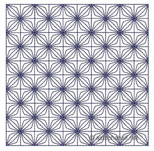 Takara Sashiko Quilt Blocks and Tote Bag