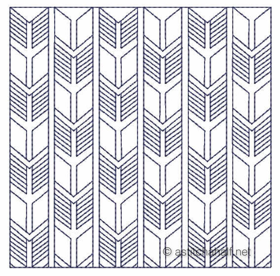 Takara Sashiko Quilt Blocks and Tote Bag