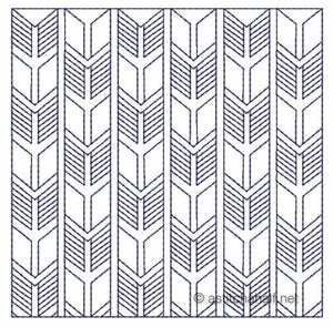 Takara Sashiko Quilt Blocks and Tote Bag