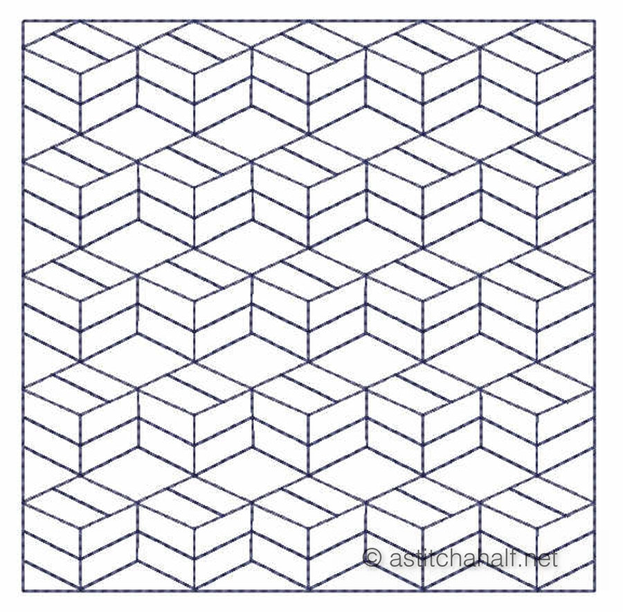 Takara Sashiko Quilt Blocks and Tote Bag