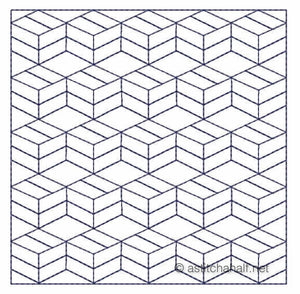 Takara Sashiko Quilt Blocks and Tote Bag