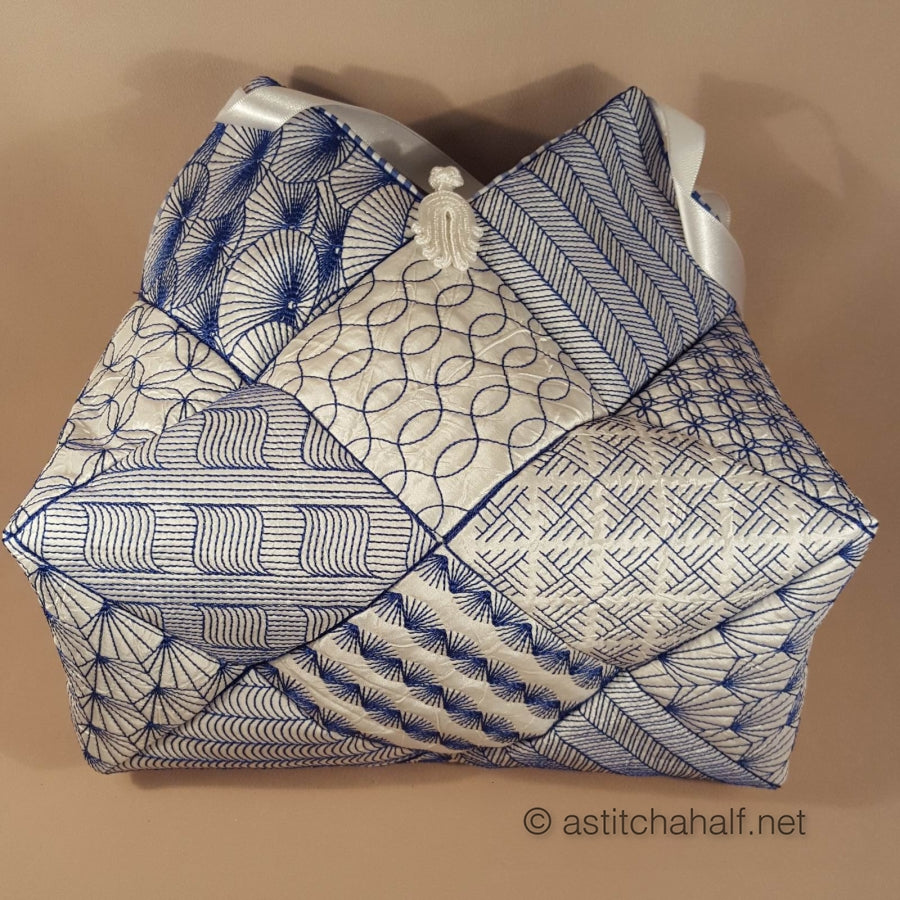 Ichika Japanese Quilt Blocks and Tote Bag