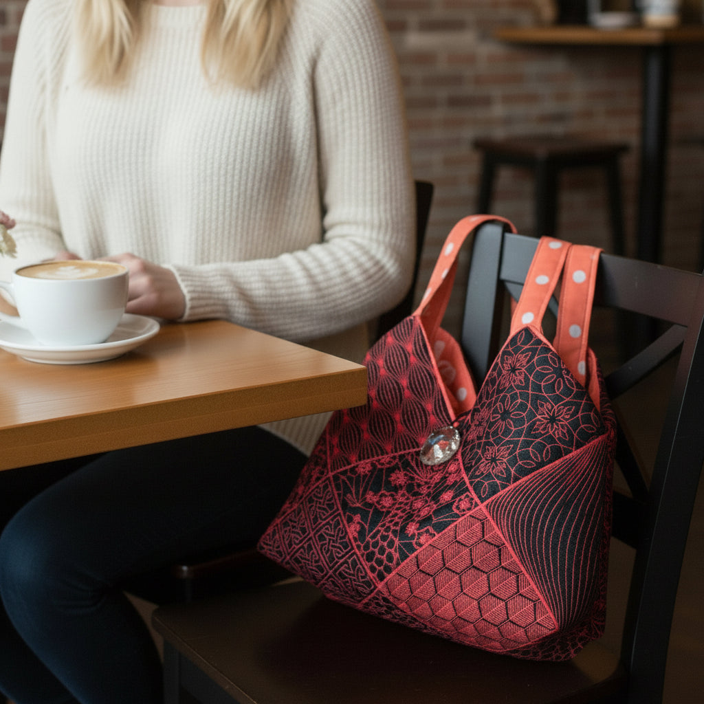 Shika Japanese Quilt Blocks and Tote Bag