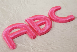 3D Monoglyceride Font