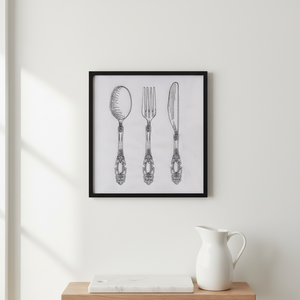 Elegant Chantilly Cutlery