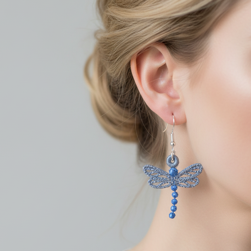 Freestanding Lace Elara Earrings