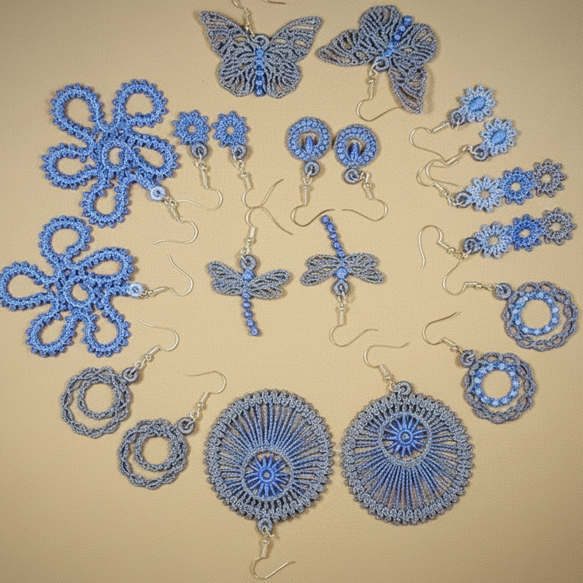 Mini to Maxi Freestanding Lace Earring Bundle