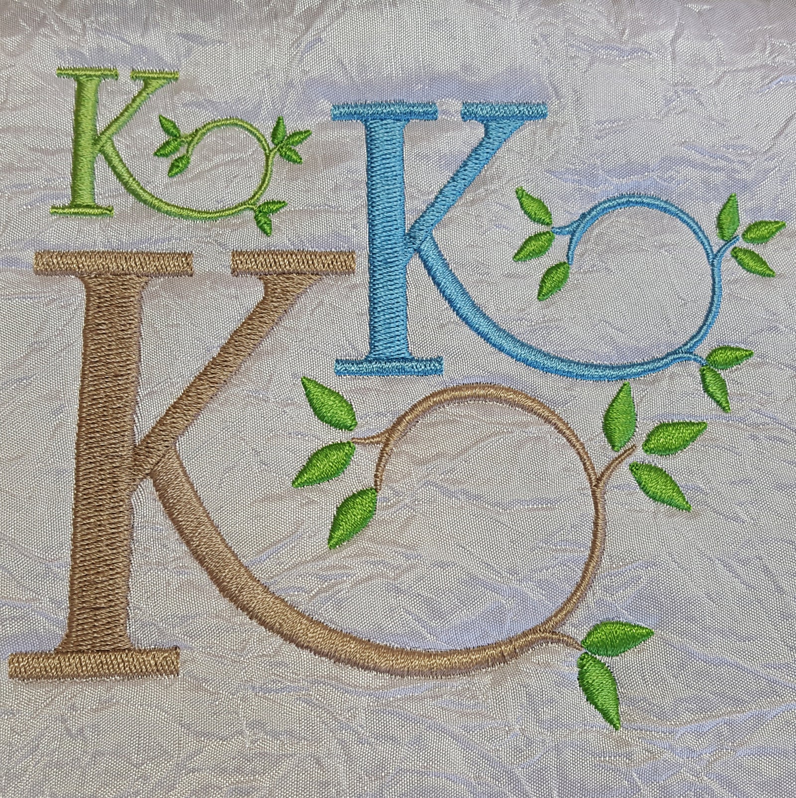 Green Earth Monogram K