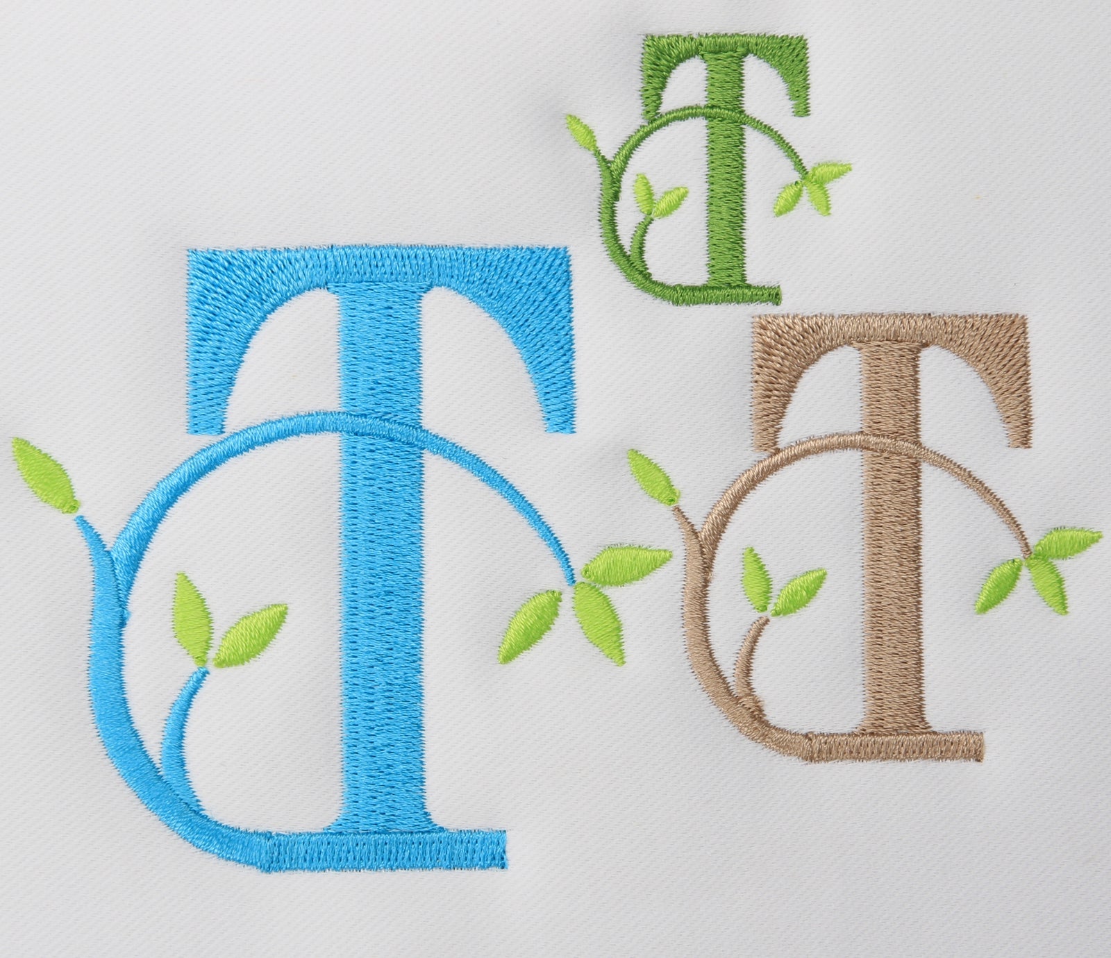 Green Earth Monogram T
