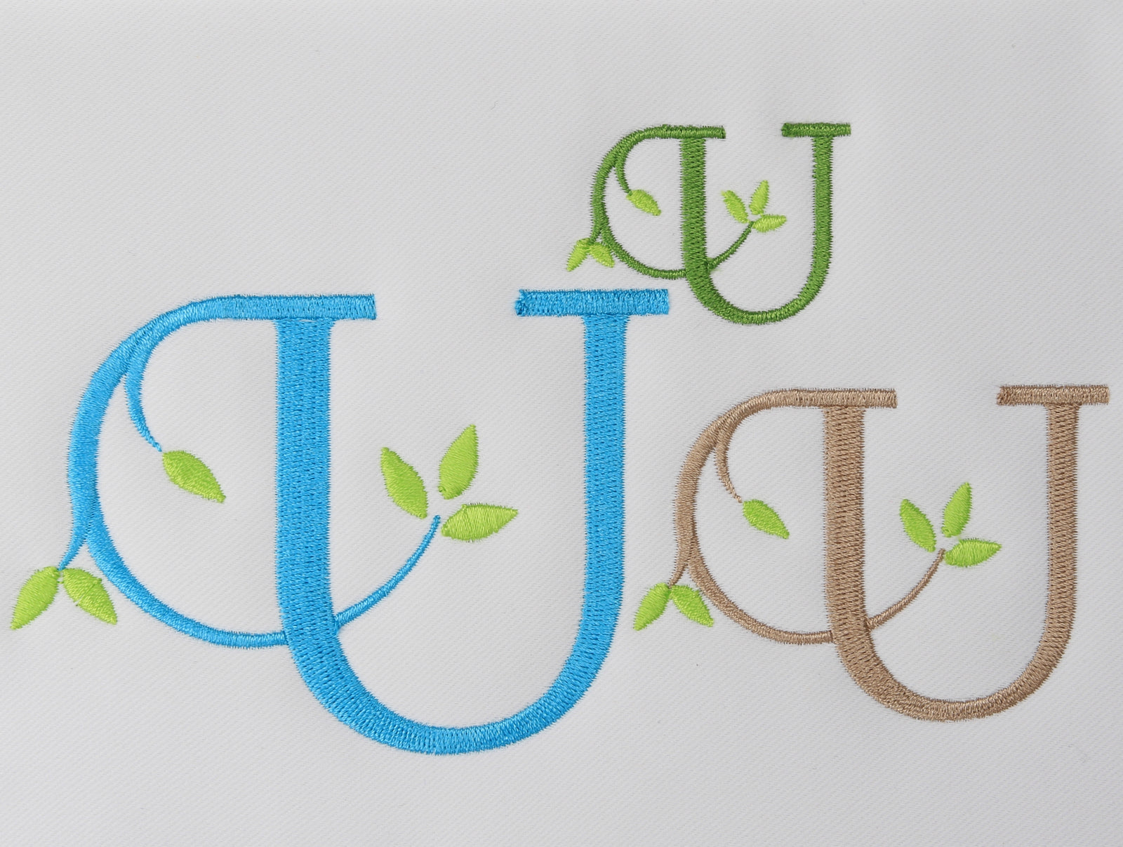 Green Earth Monogram U