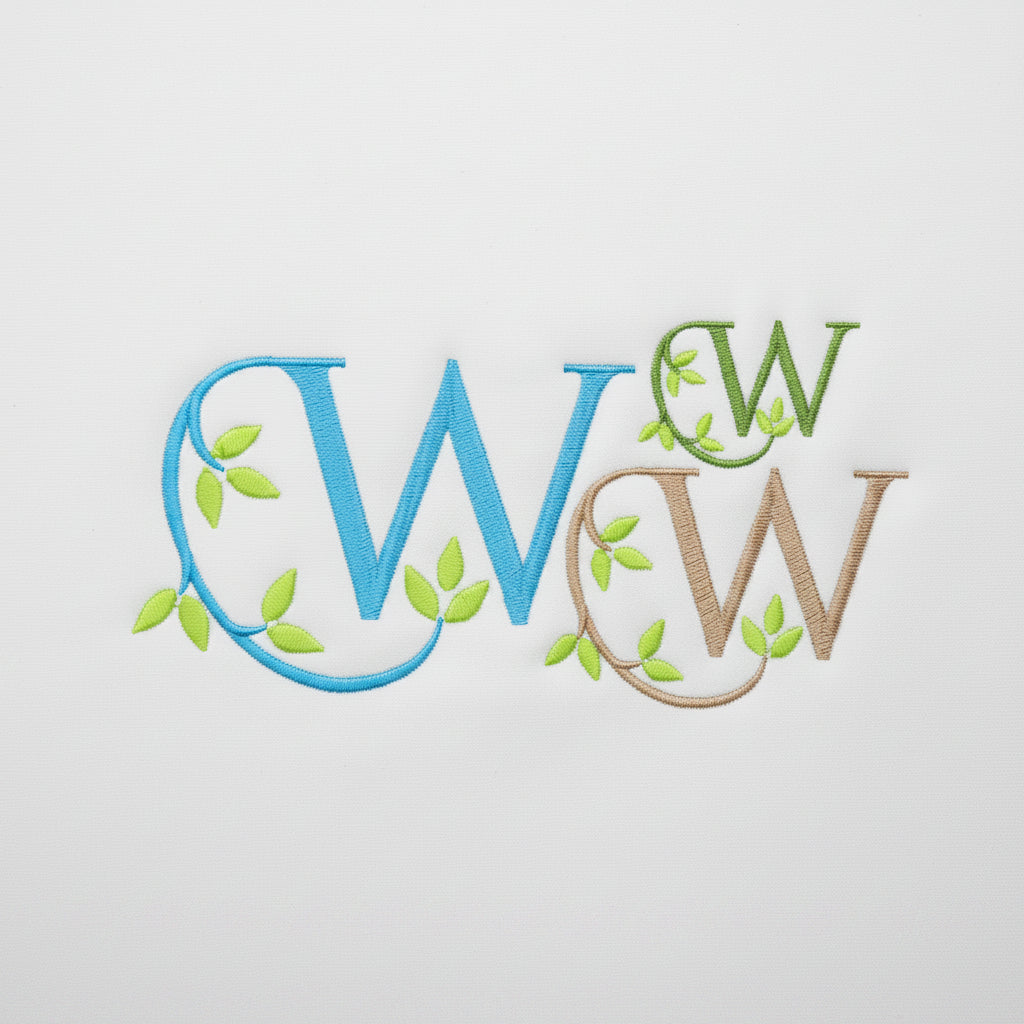 Green Earth Monogram W