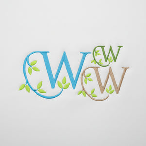Green Earth Monogram W