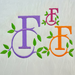 Green Earth Monogram F