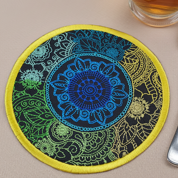 Ombre Mandala Coasters
