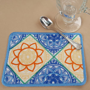 Talavera Mug Rug and Coaster Bundle